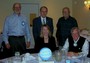 County Manager Virgil Hazelett joins in congratulating the 'North Carolina Team'of Robert Marshall, Harold Straus, Angie McConnel and Stuart Crenshaw at the winner’s special breakfast.